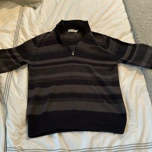 Calvin Klein quarter zip sweater. Size L